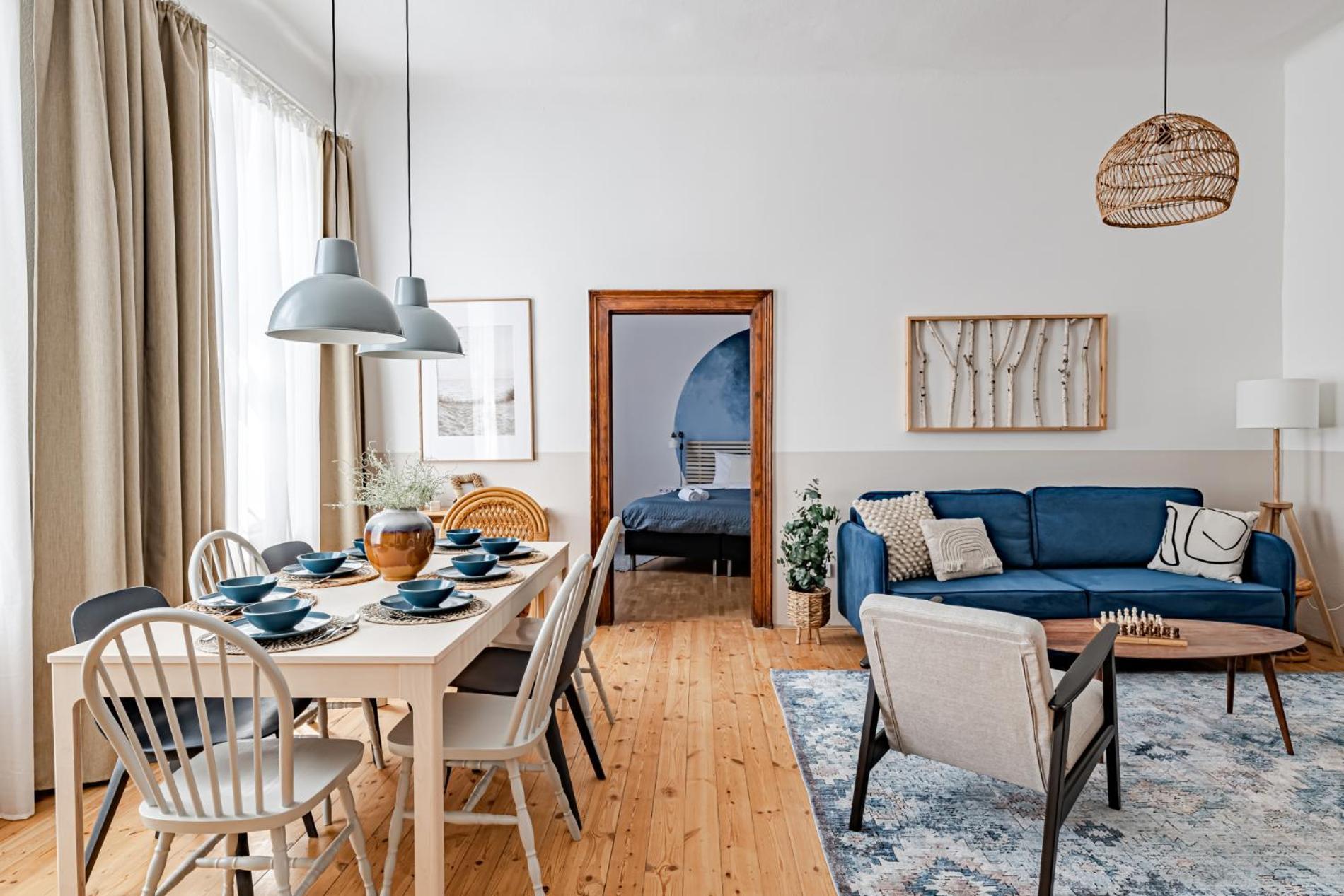 Blue Peace Downtown Apartment *